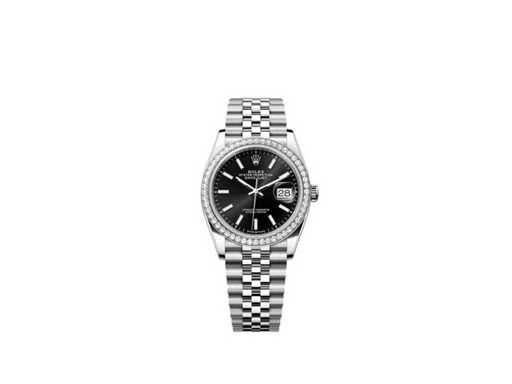 Rolex Datejust 36 126284RBR | Jubileu | Cadran negru | Nepurtat | 2026