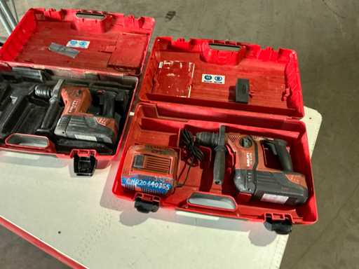 Hilti TE 6-A Cordless Rotary Hammer (2x)