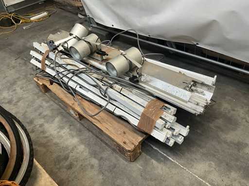 Partij TL armatuur + lampen