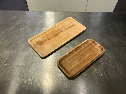 Houten serveerplank (12x)