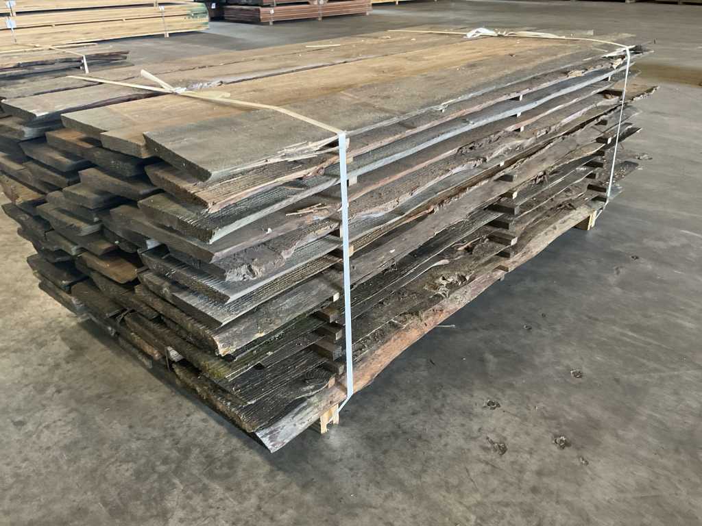 Douglas planken ca. 0,637 m³