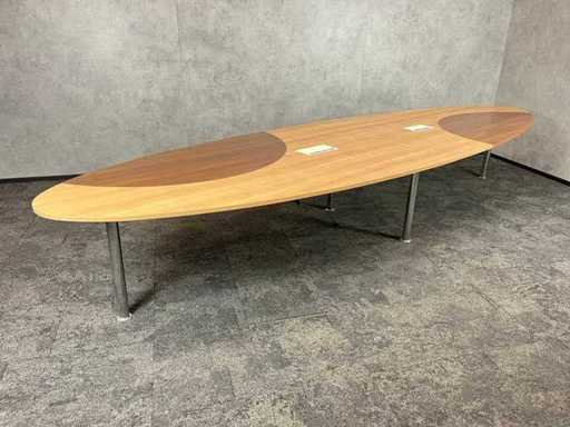 Rohde&Grahl - ovale vergadertafel 480x145