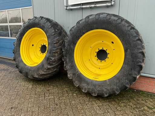 Trelleborg TM800 650/65R42 Reifen mit Felge (2x)