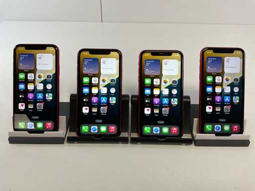 Apple iPhone XR - 64 GB - Red (4x)