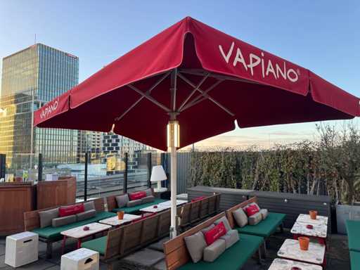 Uhlmann - Parasol with lighting (4x3 meters)