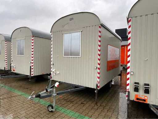 2015 Weiro Holzbau Bauwagen Rasant 350 Schaft trailer