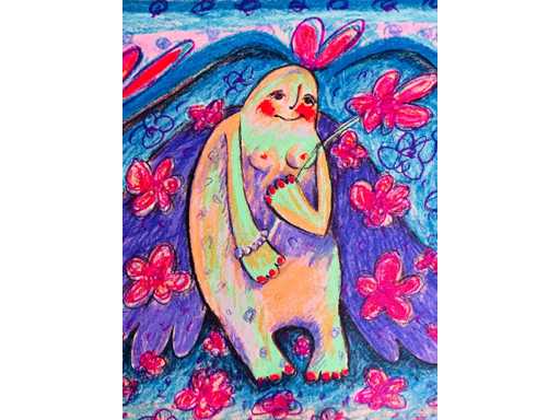 Sabine Tuchel - colour screen printing