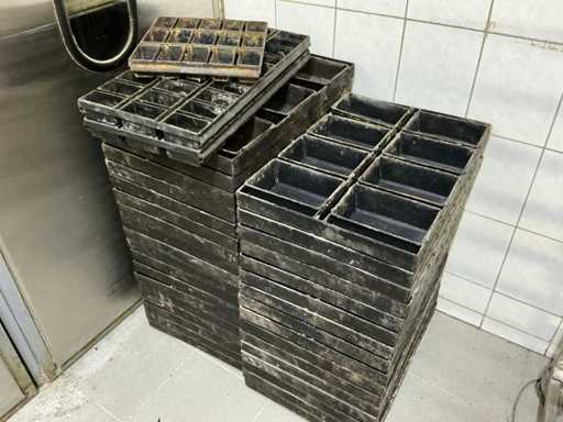 Moules de cuisson (65 fois)