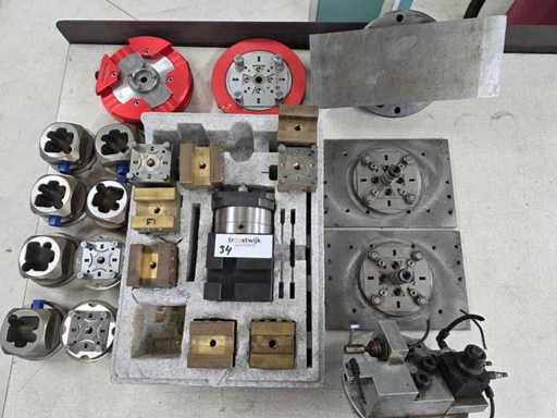 Erowa – Verschiedene Teile, Werkzeuge und Zubehör