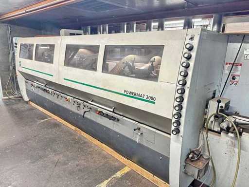 Weinig - 2012 - Powermat 2000 - machine de profilage et de rabotage à 4 faces