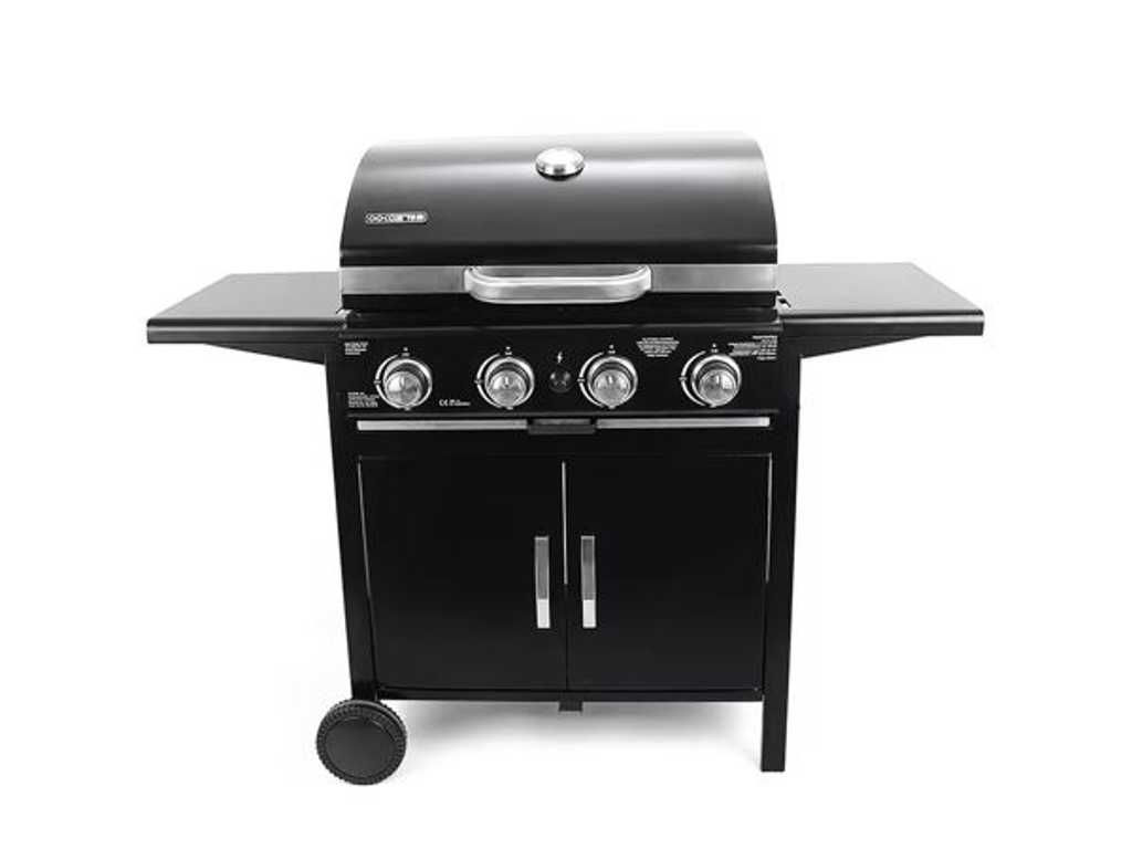 25" Cart Gas Grill with 4 Burners