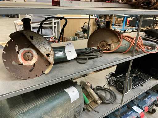 Makita and Bosch Angle Grinder