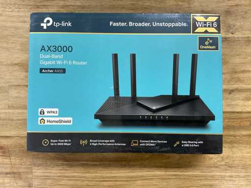 TP-Link Archer AX55, routeur gigabit bi-fi 6