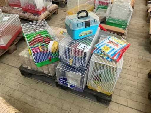 Stock of various accessories for animals