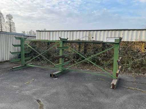 Stahl-Langmaterial-Rack