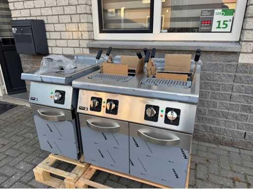 Fagor unused - Pasta cooker + Deep fryer - Baking cooking line