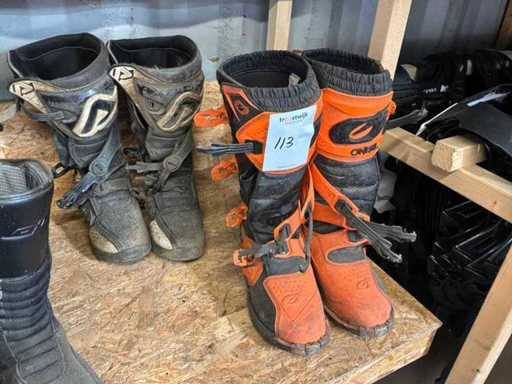 Motorradstiefel (4 Paare) (4x)