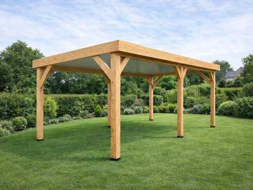 Douglas overkapping 800x300 cm