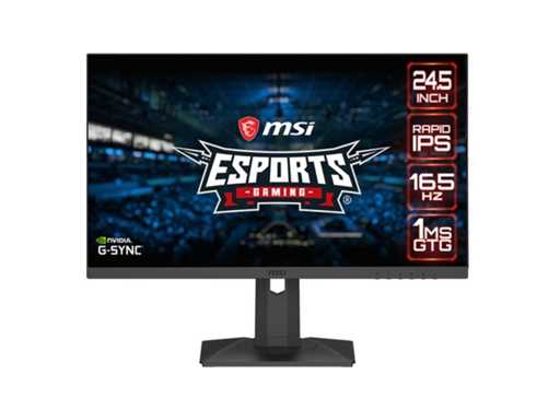 MSI Optix G253PFDE computer monitor 62,2 cm (24.5") 1920 x 1080 Pixels Full HD LCD Zwart