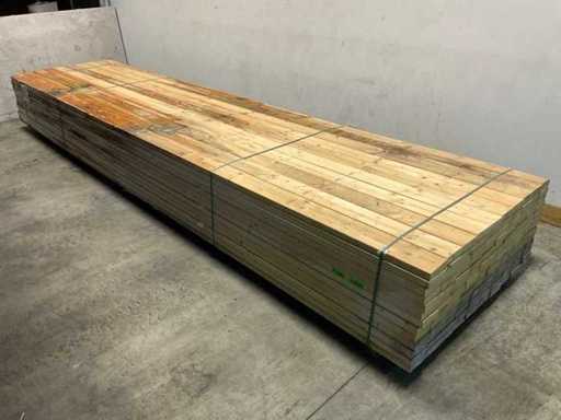 Deska świerkowa strugana - 540x12x3,8 cm (50x)