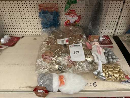 Weihnachtsdekoration für Partys.