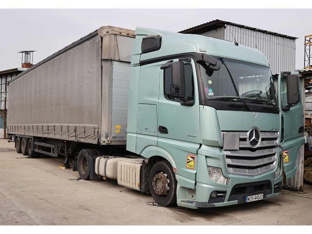 Mercedes-Benz - Actros - Vrachtwagen met aanhanger - 2014