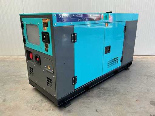 Kawakenki KK-25-III-SSS 25kVA Noodstroomaggregaat (ongebruikt)