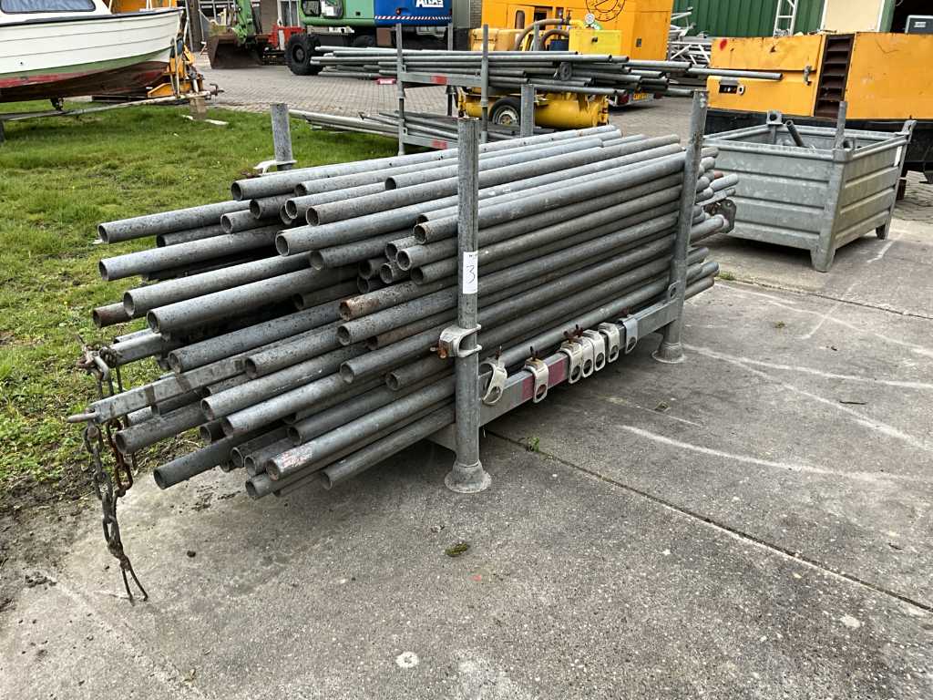 Batch of scaffolding tubes