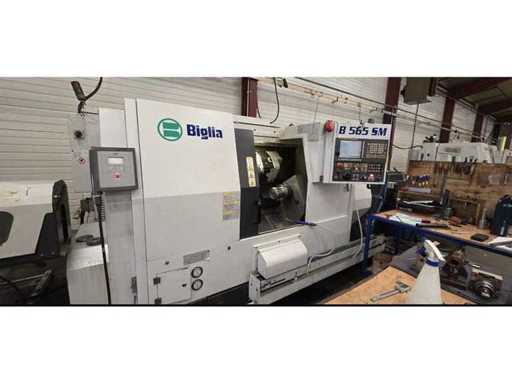 Biglia - B565 SM - Dwuwrzecionowe centrum CNC z narzędziami obrotowymi i osią - 2014