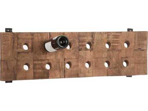 J-Line - Présentoir à vin - Porte-chantier mural pour 12 bouteilles