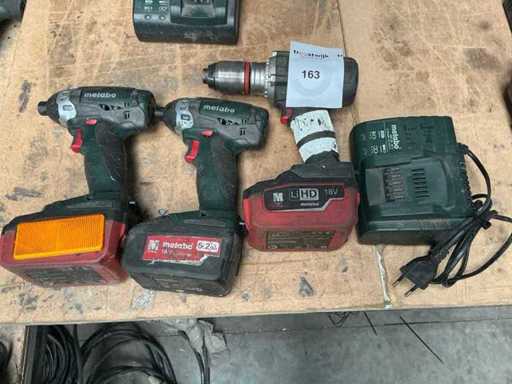 Outils sans fil Metabo (3x)