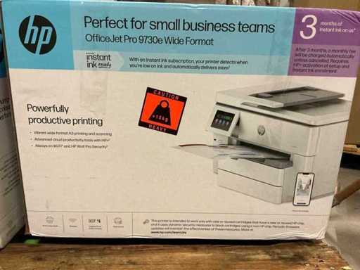 Imprimante grand format HP OfficeJet Pro 9730e