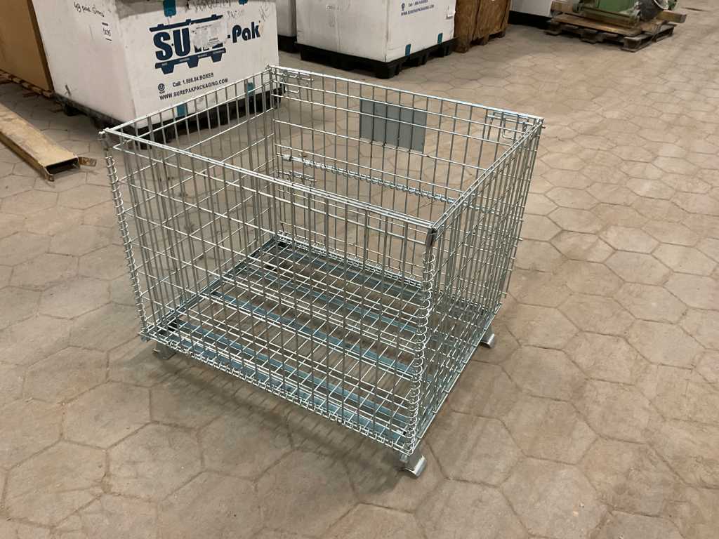 Metal transport cage foldable (2x)