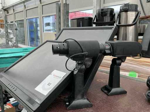iiyama Kamery Monitoringu z 2 monitorami