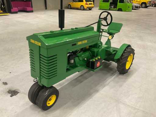 John Deere Artwork Tractor Oldtimer