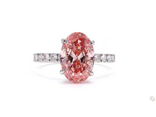 Inel din platină cu crt 3.66. diamant