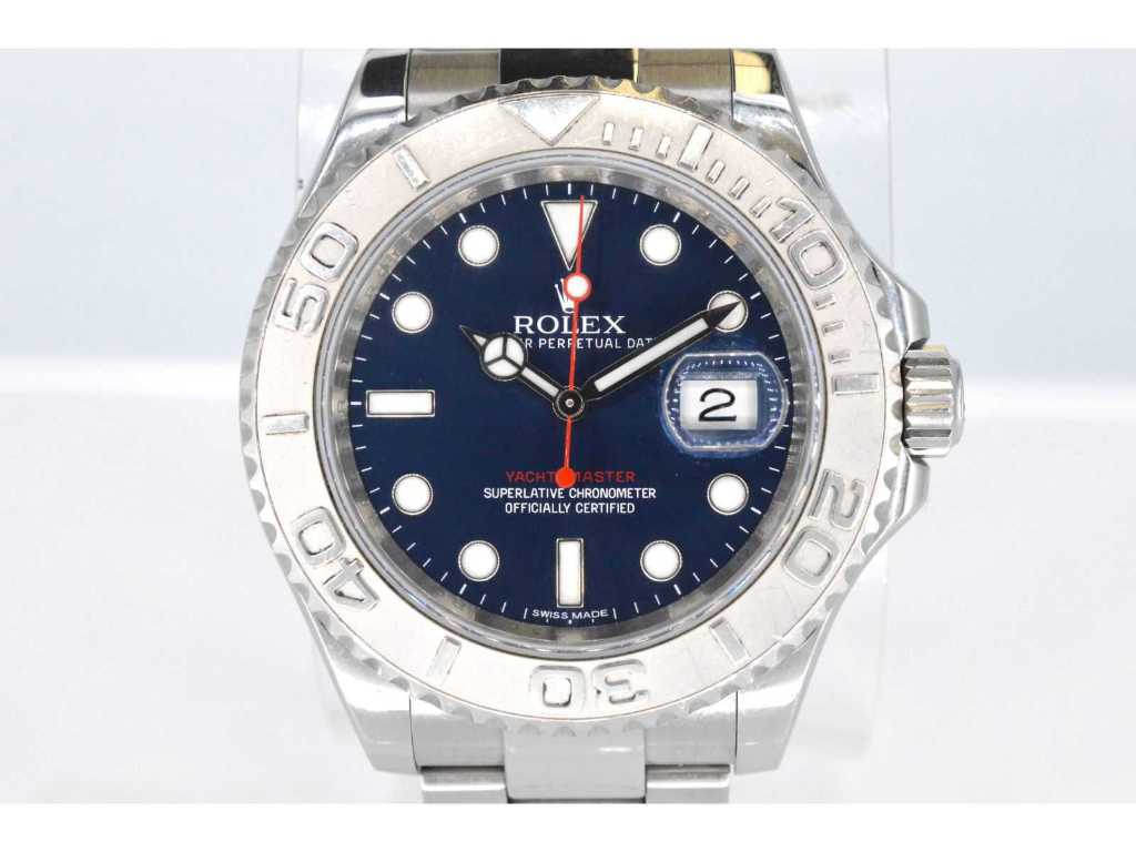 Rolex Yacht-Master 116622 platinum dial