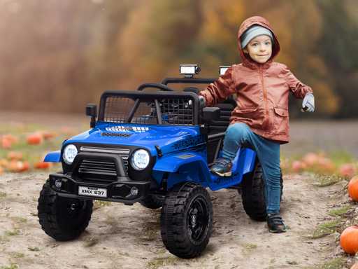 Voiture électrique pour enfants avec suspension