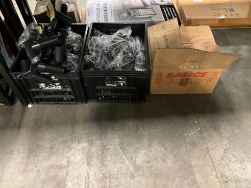 Pieds et pieds de Plastic Lot