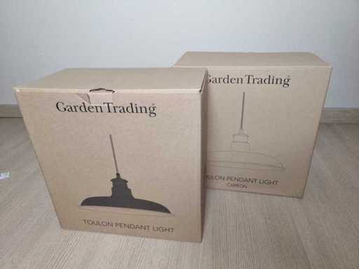 Garden Trading - Lampe de cuisine - Lampe pendante (2x)