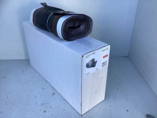 (1x) Ondervorst antraciet 320mm 5m Rood