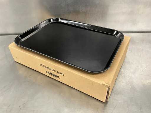 Cambro - Camtray Nero - Vassoi a scatola (2x)