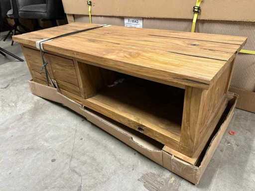 TV cabinet 120X50X50 IN OLD TEAK DRIFTWOOD