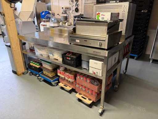 GGM - Masă - Masă din oțel inoxidabil