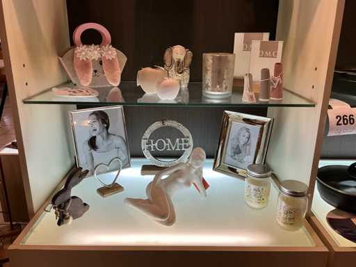 Decoratiemateriaal en fotokaders