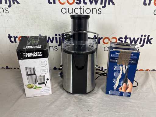 Oral-B iO2 Elektrische Tandenborstel | Princess 221040 Multi Hakmolen | Princess sapcentrifuge 