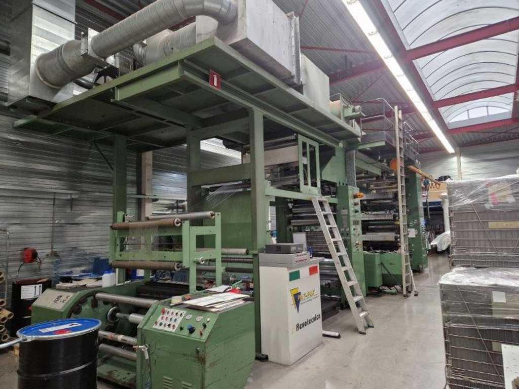 Warehouse clearance for graphic machines