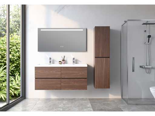 Bathroom furniture set - Vonato - 0 - 2-Person 120 cm