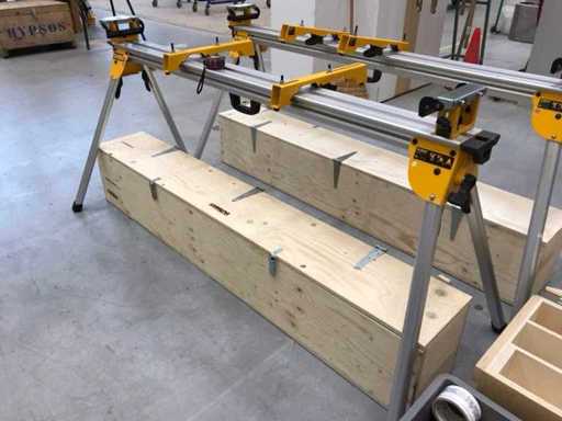 DeWalt DE7023 Fahrwerk für Gehrungssäge