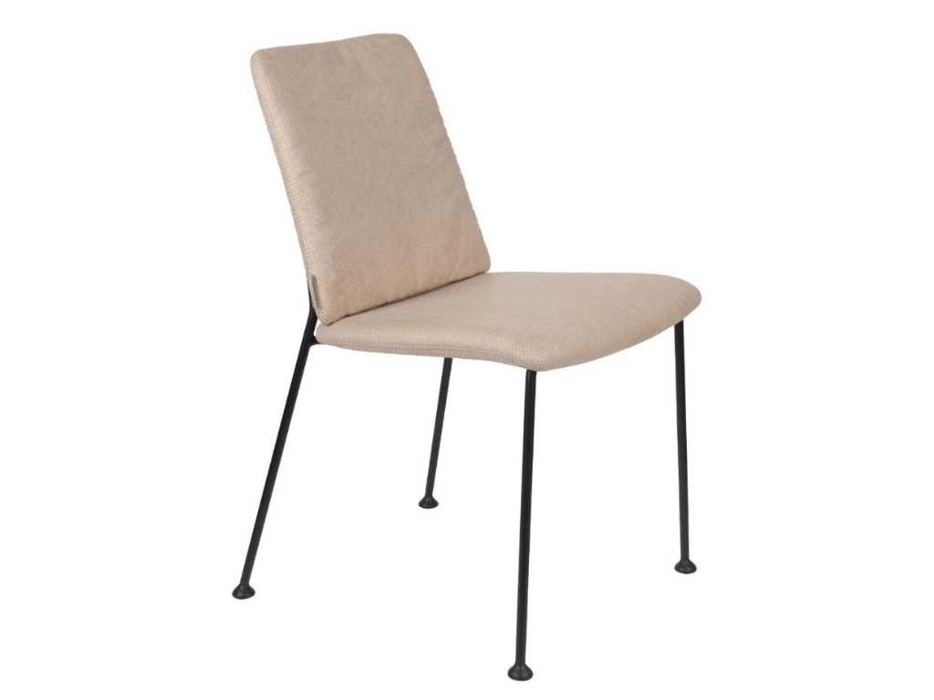 Zuiver - Chair Fab - Beige - Eetkamerstoelen (6x)